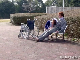 Fucking a Guy in Wheelchair Outdoors: An Exhilarating Nippon Experience