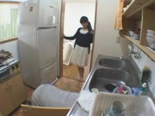 Wild Oriental Housewife with Nippon Handyman Fuck Session