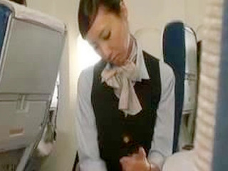 JAV Stewardess's Wet Dream: Public CFNM Playtime with Nippon's Best