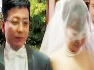 Fucking Nippon Bride's Secret XXX on Wedding Day with Godfather