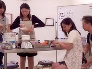 Nippon Housewife's Tokyo XXX Porn Recipe for Fucking in the Kitchen