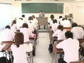 Horny students fucking in the classroom, nippon porn XXX