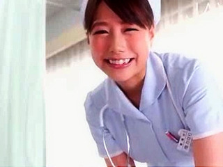 Nippon nurse's XXX rated footfucking goes down in Tokyo