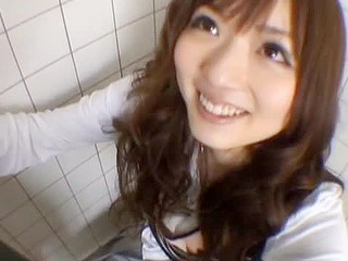 18 year-old Yuu Asakura gets wet and horny for kinky sex in Tokyo