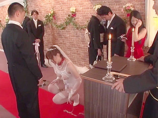 Dominated and Degraded Nippon Bride's Insane Wedding XXX